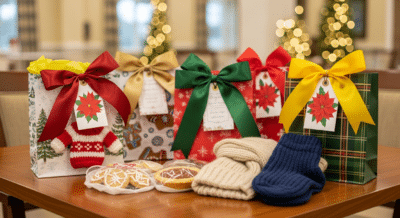 Sebastian Cub Scouts Bring Holiday Joy to Assisted Living